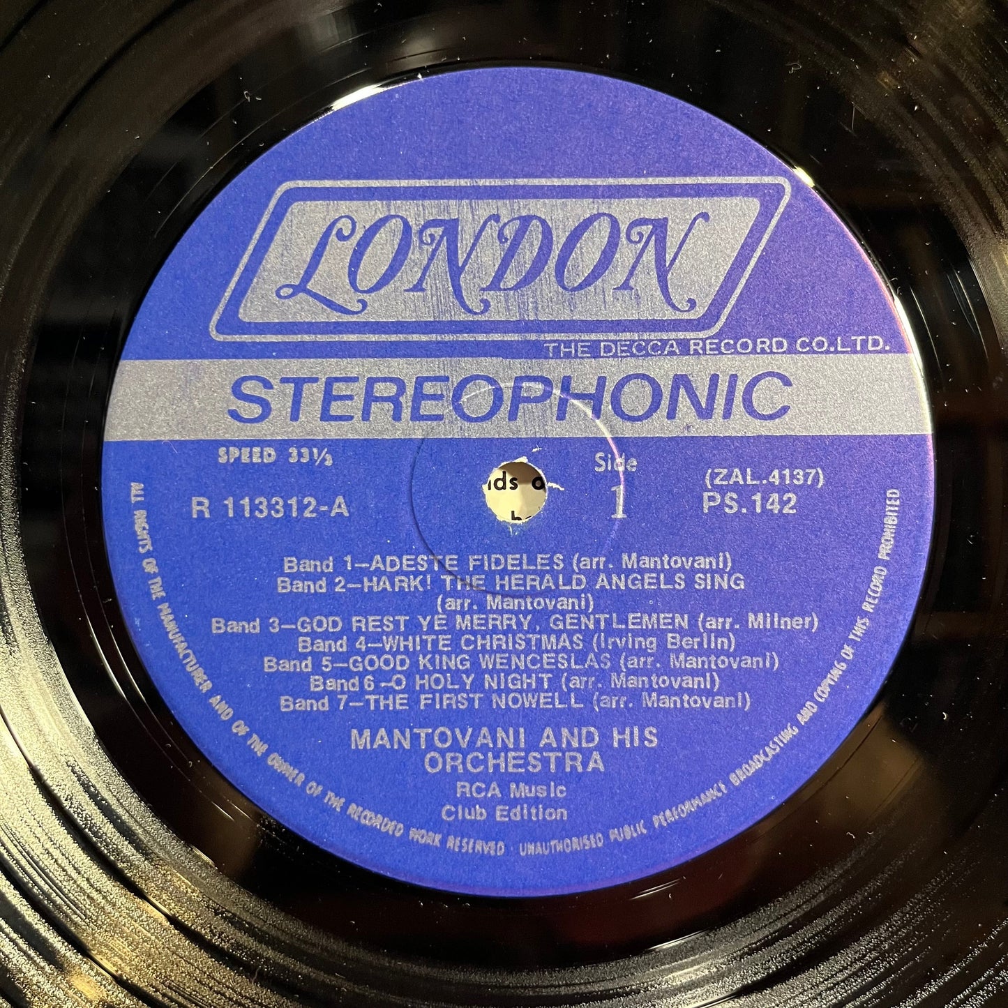 Christmas Carols *CLUB* | Near Mint (NM) Very Good Plus (VG+) Get Cheap Vinyl