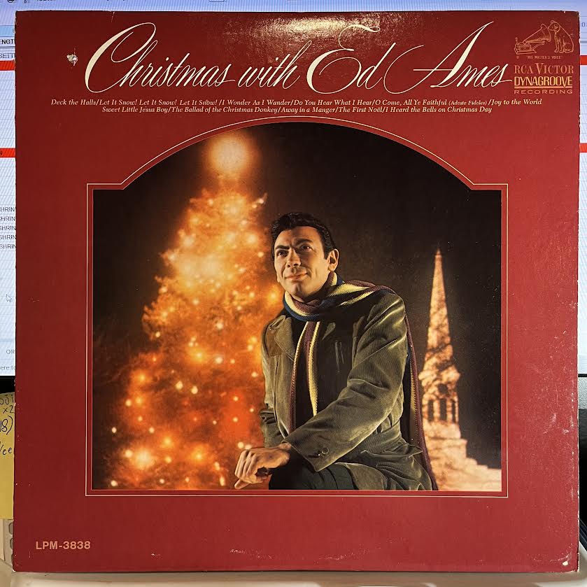 Christmas With Ed Ames | Very Good Plus (VG+) Excellent+ (EX+) Get Cheap Vinyl