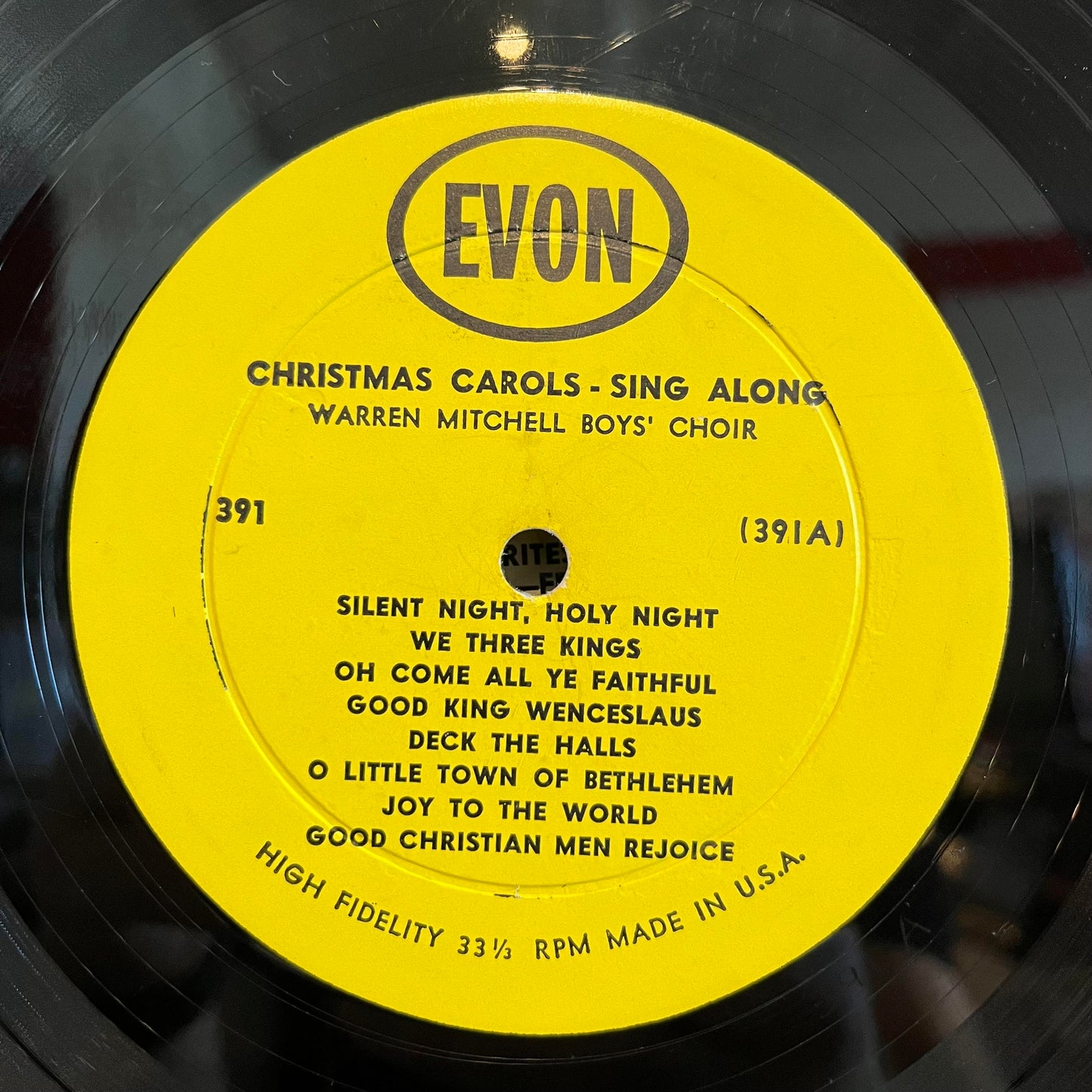 Christmas Carol Sing-Along | Very Good Plus (VG+) Very Good (VG) Get Cheap Vinyl