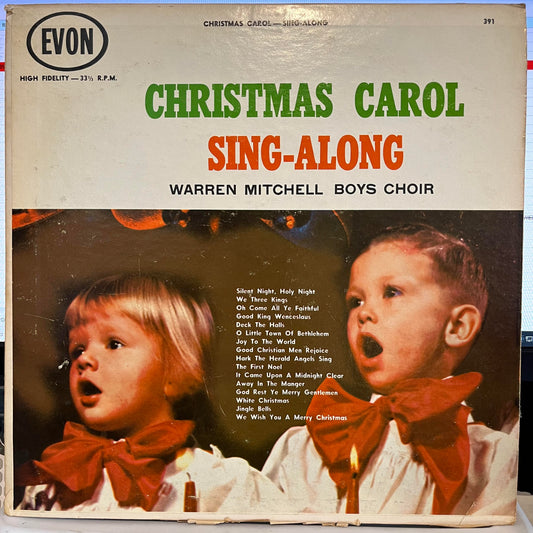 Christmas Carol Sing-Along | Very Good Plus (VG+) Very Good (VG) Get Cheap Vinyl