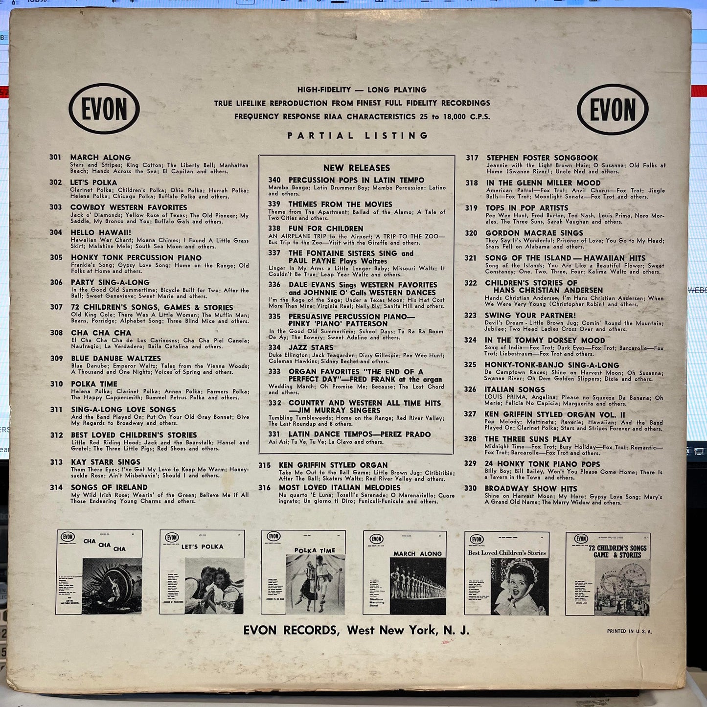 Christmas Carol Sing-Along | Very Good Plus (VG+) Very Good (VG) Get Cheap Vinyl