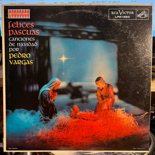 Felices Pascuas - Canciones De Navidad por Pedro Vargas | Very Good (VG) Excellent (EX) Get Cheap Vinyl