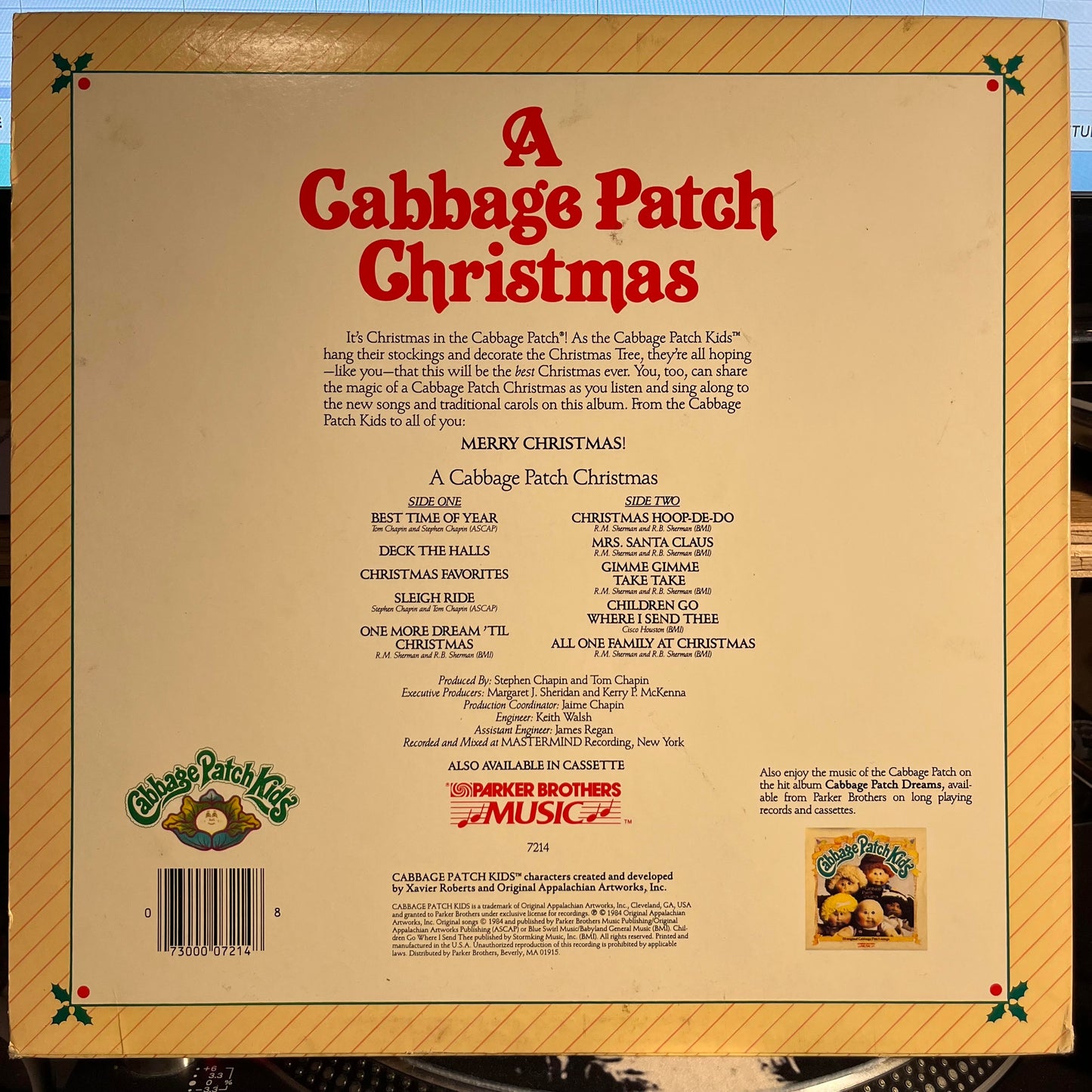 A Cabbage Patch Christmas | Very Good (VG) Near Mint (NM) Get Cheap Vinyl