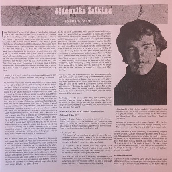 Sidewalks Talking | Mint (M) Mint (M) Get Cheap Vinyl