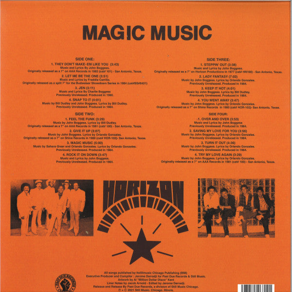 Magic Music (The Story Of Horizon San Antonio, TX. 1977-1984) | Mint (M) Mint (M) Get Cheap Vinyl