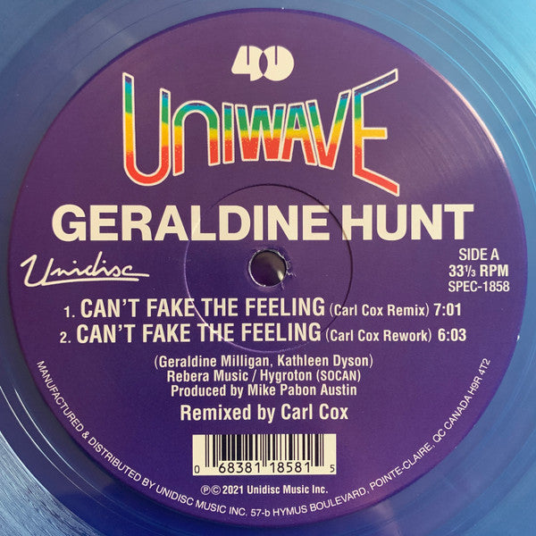 Can't Fake The Feeling (Carl Cox Remix) | Mint (M) Mint (M) Get Cheap Vinyl