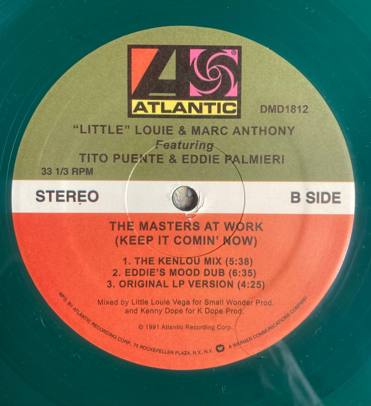 The Masters At Work (Keep It Comin' Now) (Green Vinyl) | Mint (M) Generic Get Cheap Vinyl