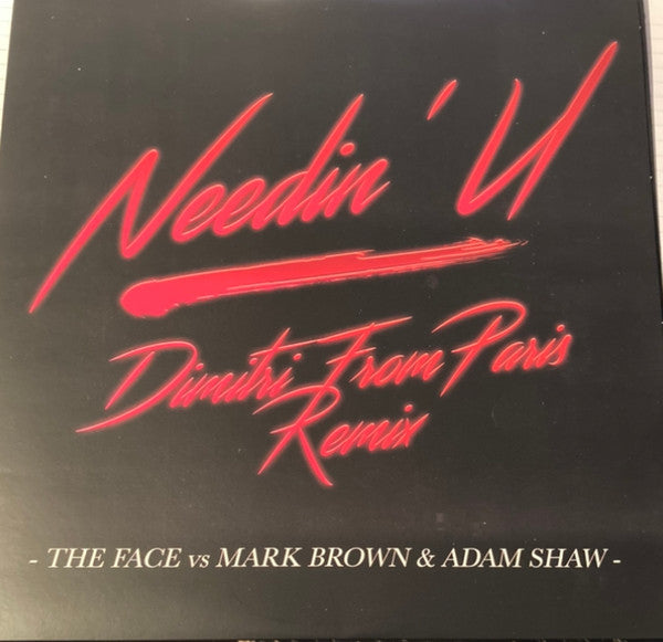 Needin' U (Dimitri From Paris Remix)(RED VINYL) | Mint (M) Mint (M) Get Cheap Vinyl