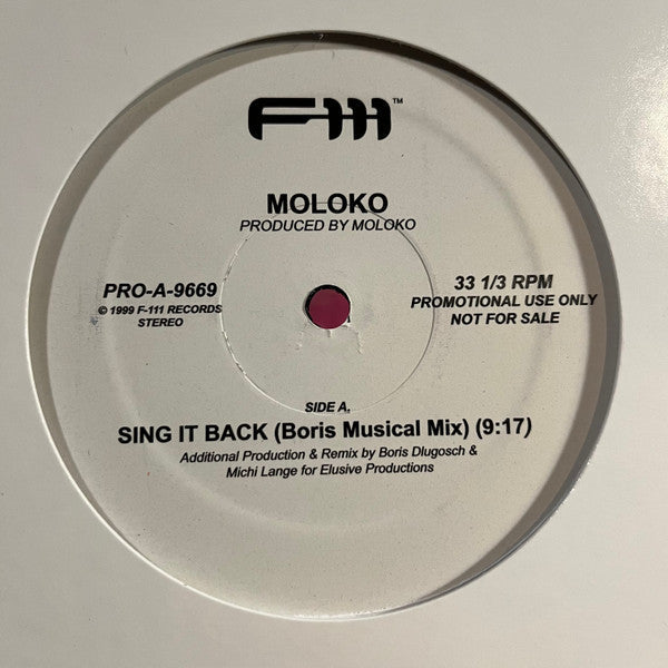 Sing It Back | Mint (M) Mint (M) Get Cheap Vinyl