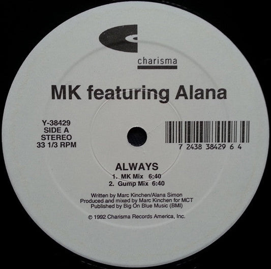 Always (VINYL) | Mint (M) Mint (M) Get Cheap Vinyl
