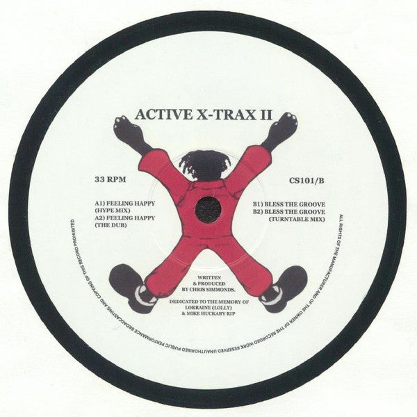 Active X-Trax II (VINYL 12") | Mint (M) Generic Get Cheap Vinyl