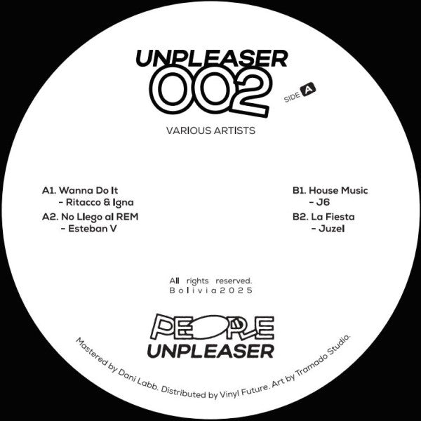 UNPLEASER 002 (VINYL) | Mint (M) Generic Get Cheap Vinyl