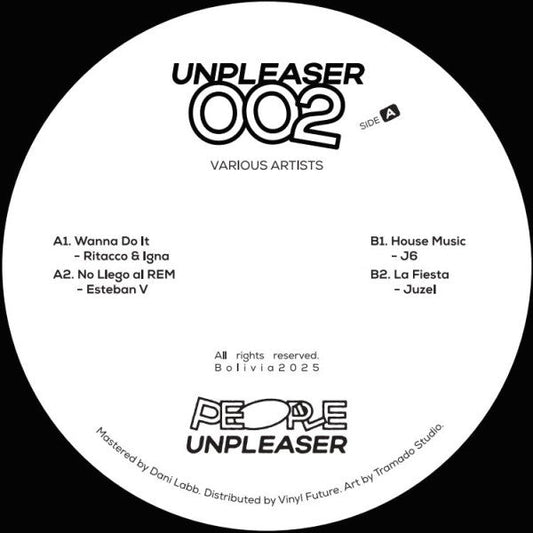UNPLEASER 002 (VINYL) | Mint (M) Generic Get Cheap Vinyl