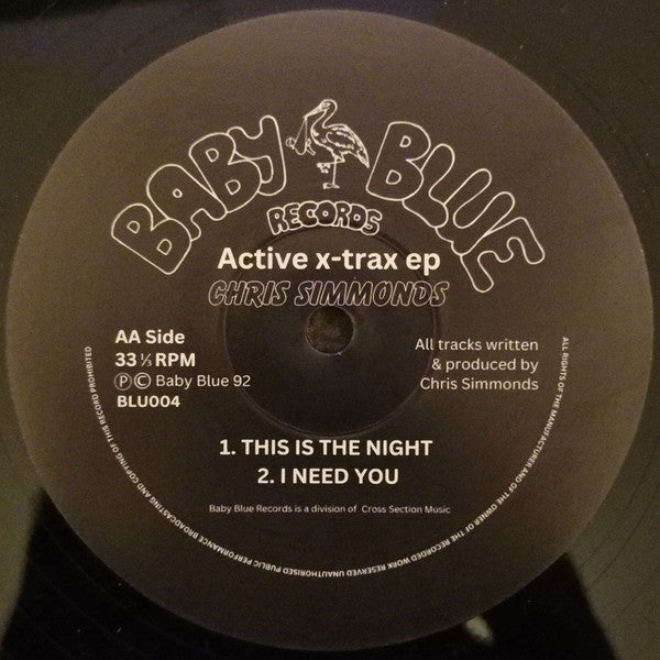 Active-X-Trax EP (12" VINYL) | Mint (M) Generic Get Cheap Vinyl