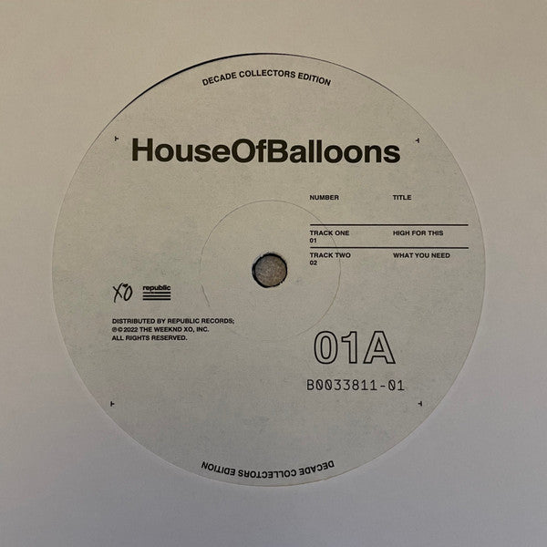 House Of Balloons | Mint (M) Mint (M) Get Cheap Vinyl