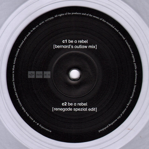 Be A Rebel (Remixes) | Mint (M) Mint (M) Get Cheap Vinyl