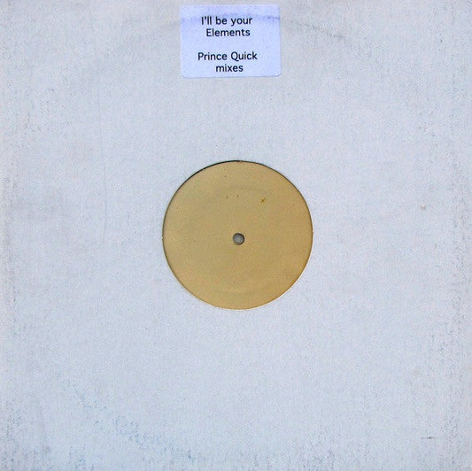 I'll Be Your Elements | Excellent (EX) Generic Get Cheap Vinyl