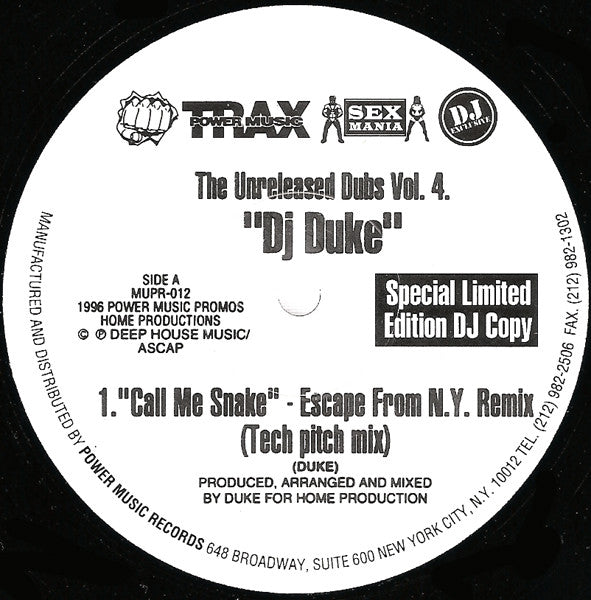 The Unreleased Dubs Vol. 4 | Excellent (EX) Excellent (EX) Get Cheap Vinyl
