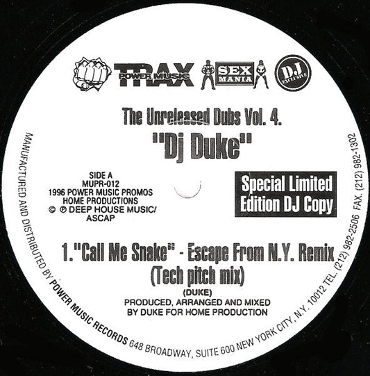 The Unreleased Dubs Vol. 4 | Excellent (EX) Excellent (EX) Get Cheap Vinyl