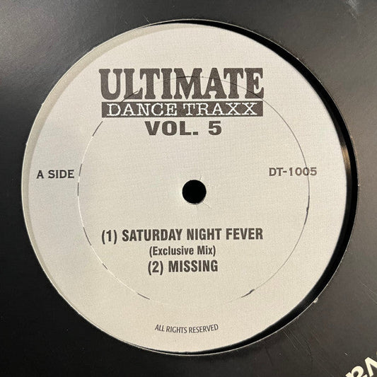 Ultimate Dance Traxx Vol. 5 (VINYL) | Excellent (EX) Generic Get Cheap Vinyl