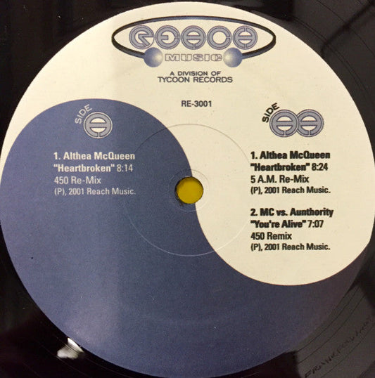 Heartbroken / You're Alive | Excellent (EX) Generic Get Cheap Vinyl