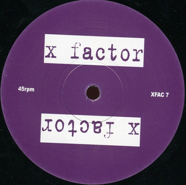 X Factor *U2 / IIO* | Excellent (EX) Generic Get Cheap Vinyl