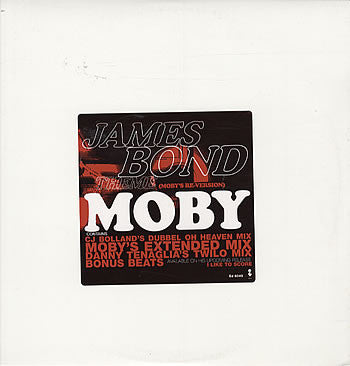 James Bond Theme (Moby's Re-Version) (VINYL) | Excellent (EX) Excellent (EX) Get Cheap Vinyl