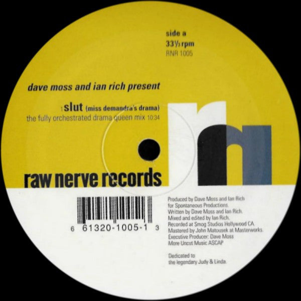 Slut (Miss Demandra's Drama) | Excellent (EX) Very Good Plus (VG+) Get Cheap Vinyl