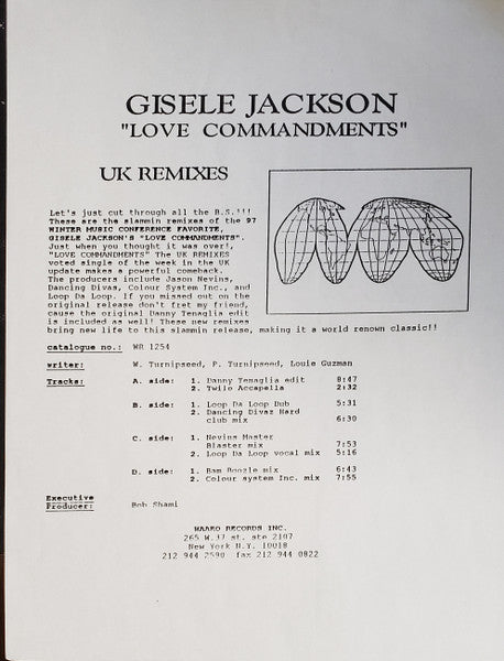 Love Commandments (UK Remixes) | Excellent (EX) Generic Get Cheap Vinyl