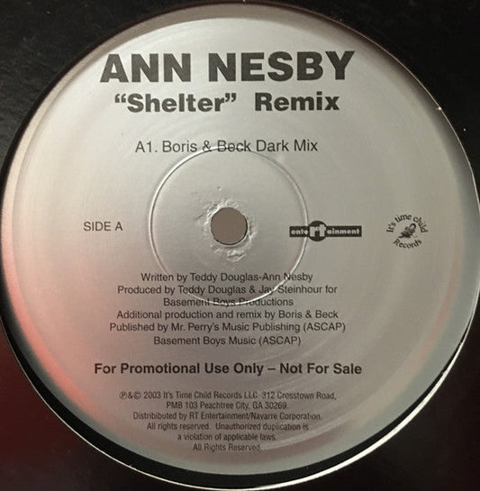 Shelter (Boris & Beck Remixes) *WHITE LABEL* | Near Mint (NM) Generic Get Cheap Vinyl