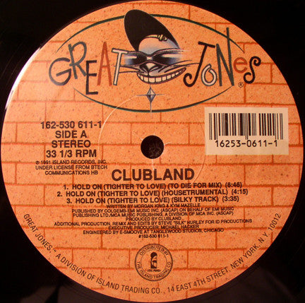 Hold On (Tighter To Love) (VINYL) | Near Mint (NM) Near Mint (NM) Get Cheap Vinyl