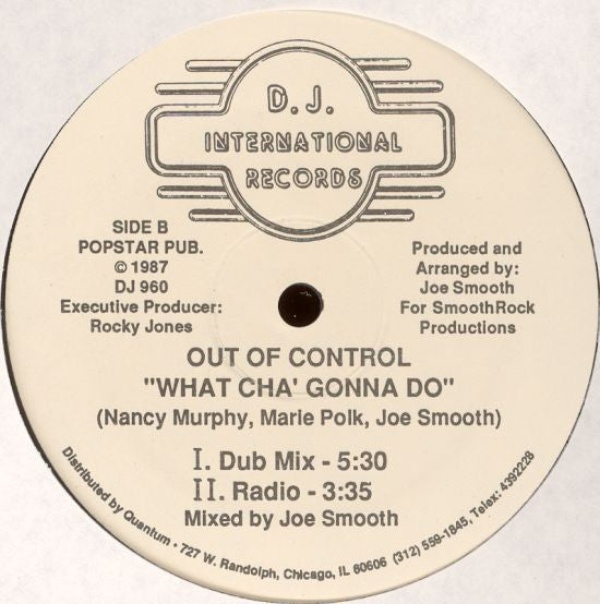 What Cha' Gonna Do | Near Mint (NM) Near Mint (NM) Get Cheap Vinyl