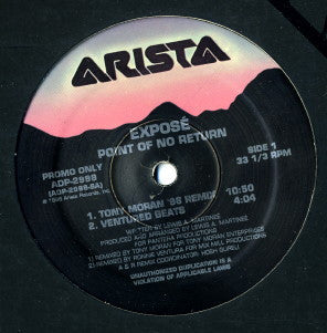 Point Of No Return / Come Go With Me (VINYL) | Near Mint (NM) Very Good Plus (VG+) Get Cheap Vinyl