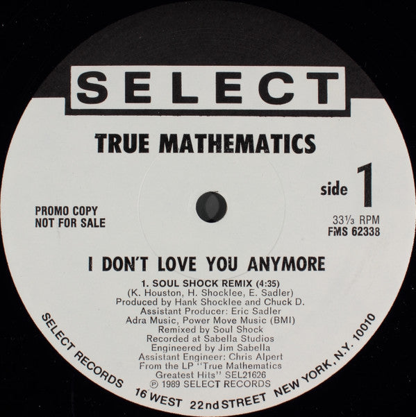 I Don't Love You Anymore | Near Mint (NM) Very Good Plus (VG+) Get Cheap Vinyl