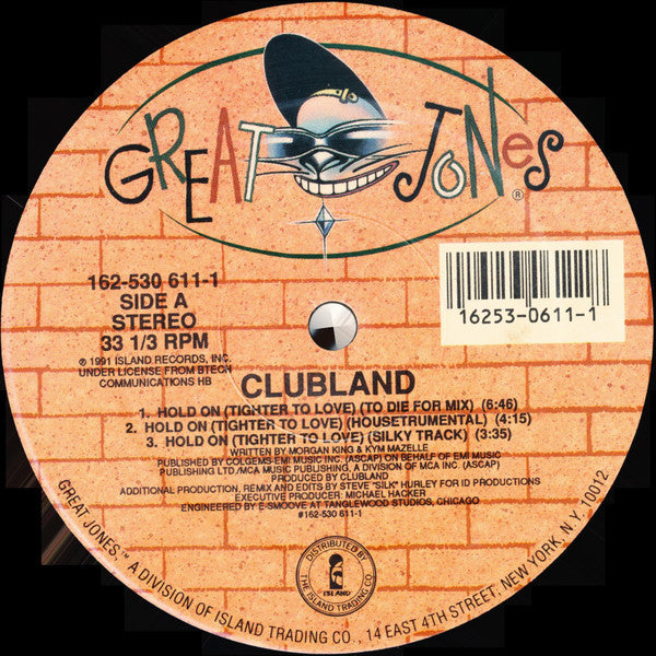 Hold On (Tighter To Love) (VINYL) | Near Mint (NM) Near Mint (NM) Get Cheap Vinyl