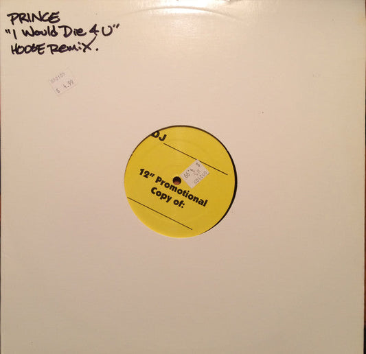 I Begin To Wonder / I Would Die 4 U | Near Mint (NM) Very Good Plus (VG+) Get Cheap Vinyl