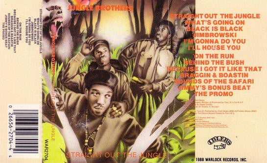 Straight Out The Jungle *CASSETTE* | Near Mint (NM) Near Mint (NM) Get Cheap Vinyl