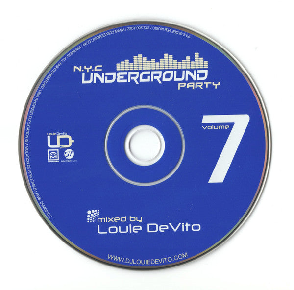 N.Y.C. Underground Party Volume 7 (CD) | Near Mint (NM) Near Mint (NM) Get Cheap Vinyl