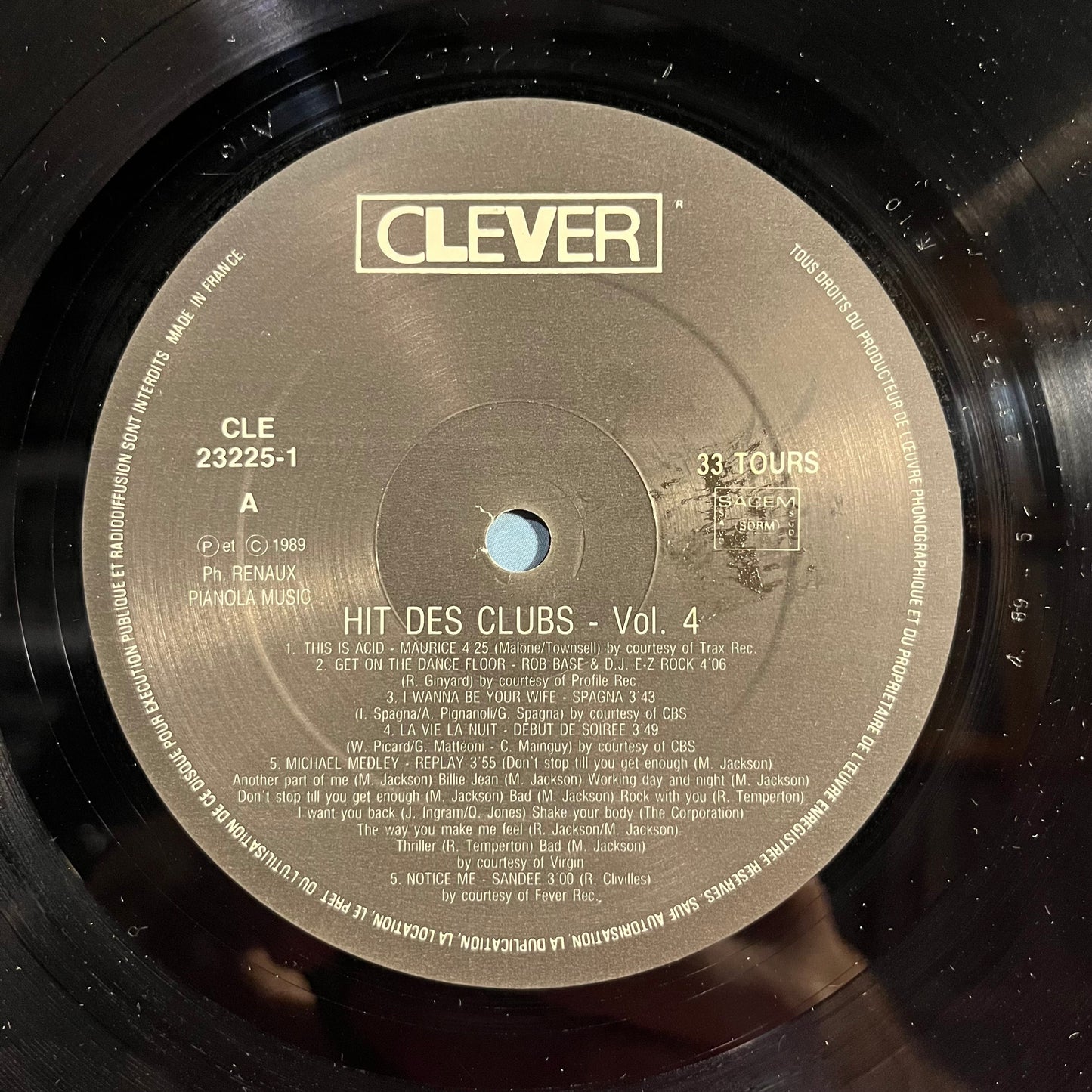 Le Hit Des Clubs Vol. 4 *FRANCE* | Near Mint (NM) Near Mint (NM) Get Cheap Vinyl
