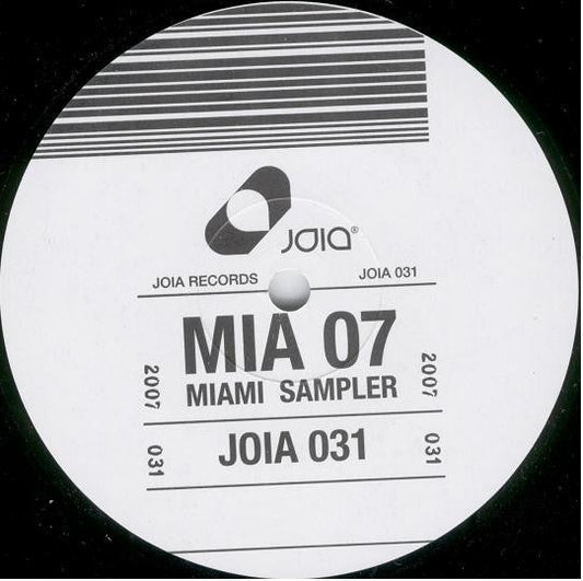 Joia Records - Miami Sampler 2007 | Near Mint (NM) Very Good Plus (VG+) Get Cheap Vinyl