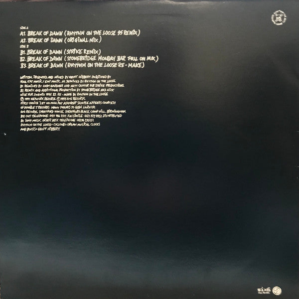 Break Of Dawn | Near Mint (NM) Very Good Plus (VG+) Get Cheap Vinyl