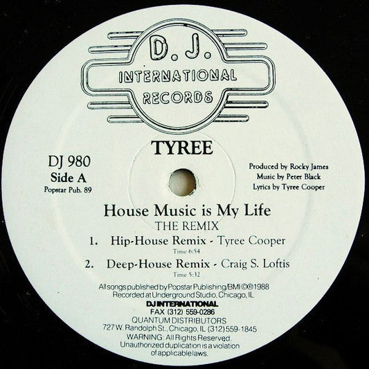 House Music Is My Life (The Remix) (VINYL) | Near Mint (NM) Generic Get Cheap Vinyl