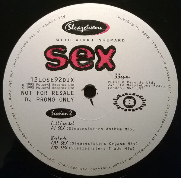 Sex | Near Mint (NM) Excellent (EX) Get Cheap Vinyl