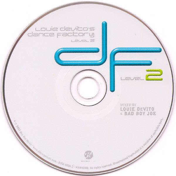 Louie DeVito's Dance Factory :: Level 2 (CD) | Very Good Plus (VG+) Near Mint (NM) Get Cheap Vinyl