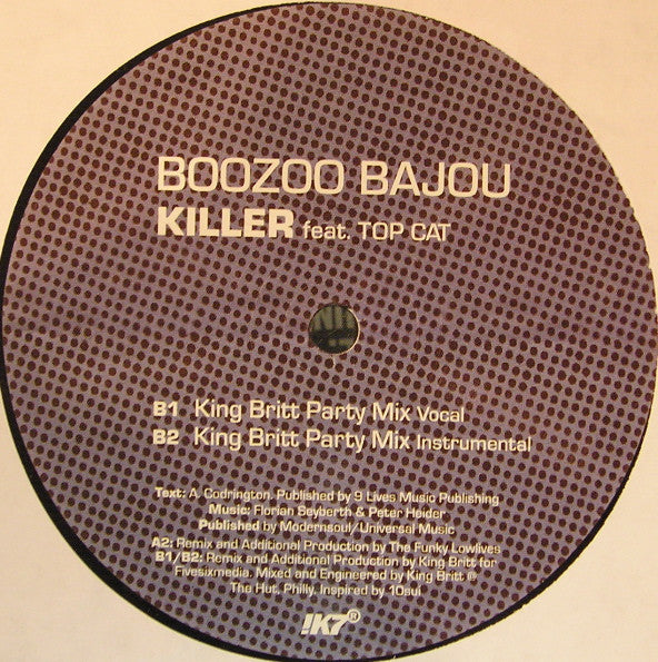 Killer (VINYL) | Very Good Plus (VG+) Very Good (VG) Get Cheap Vinyl