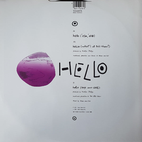 Hello (Remix) | Very Good Plus (VG+) Very Good Plus (VG+) Get Cheap Vinyl