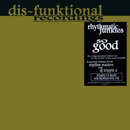 So Good... (Pumped Up Ghetto Beatz) | Very Good Plus (VG+) Near Mint (NM) Get Cheap Vinyl