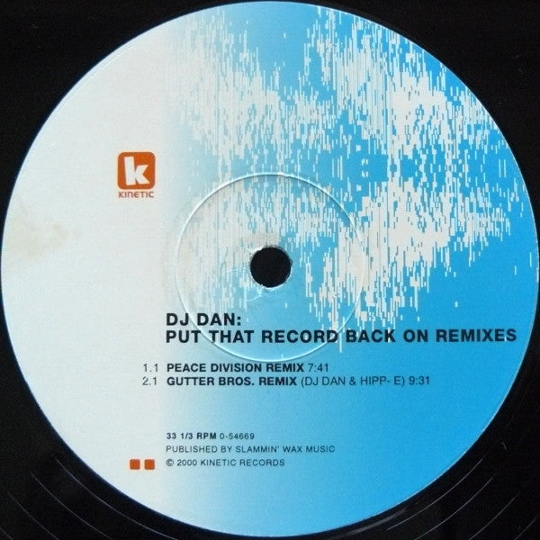 Put That Record Back On Remixes | Very Good Plus (VG+) Very Good Plus (VG+) Get Cheap Vinyl