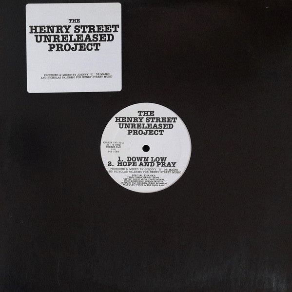 The Henry Street Unreleased Project | Very Good Plus (VG+) Very Good Plus (VG+) Get Cheap Vinyl