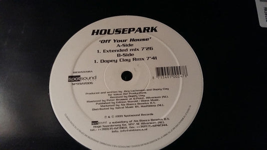Off Your House | Very Good Plus (VG+) Generic Get Cheap Vinyl